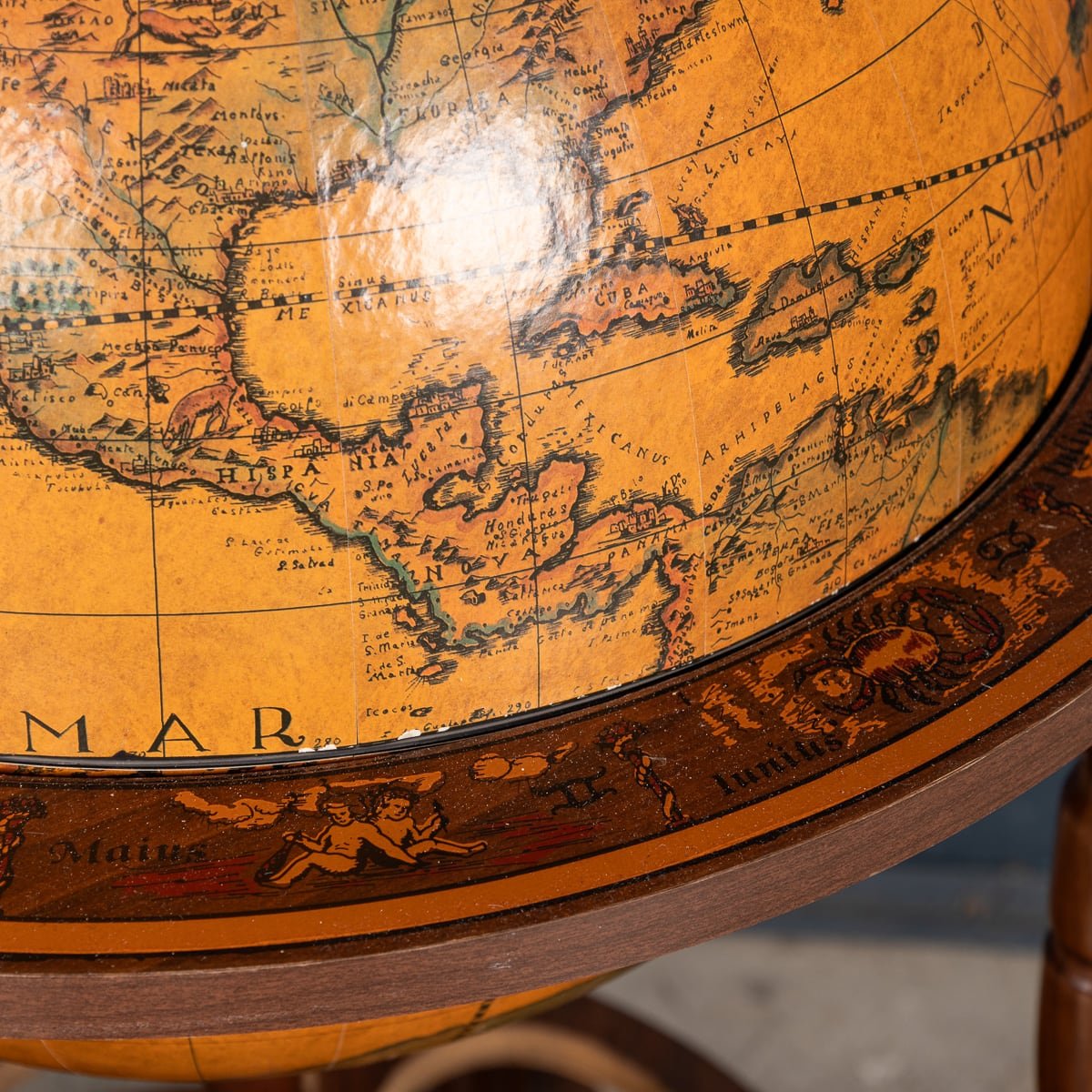 PUSHKIN'S - 20thC FRENCH GLOBE DRINKS TROLLEY c.1970 - 59.jpg