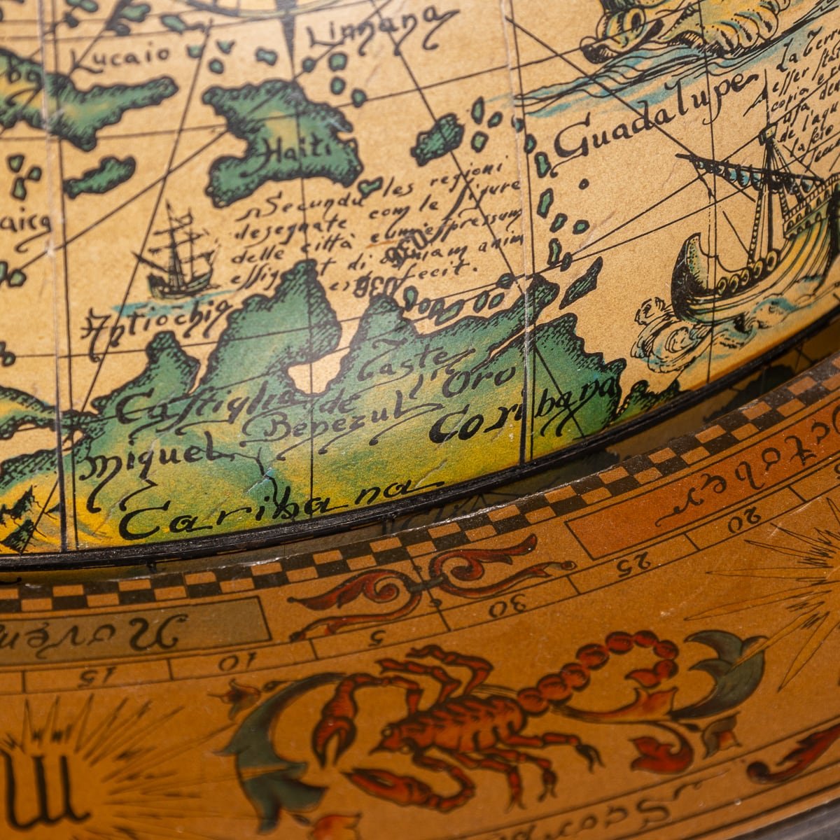 PUSHKIN'S - 20thC ITALIAN GLOBE DRINKS TROLLEY c.1970 - 70.jpg