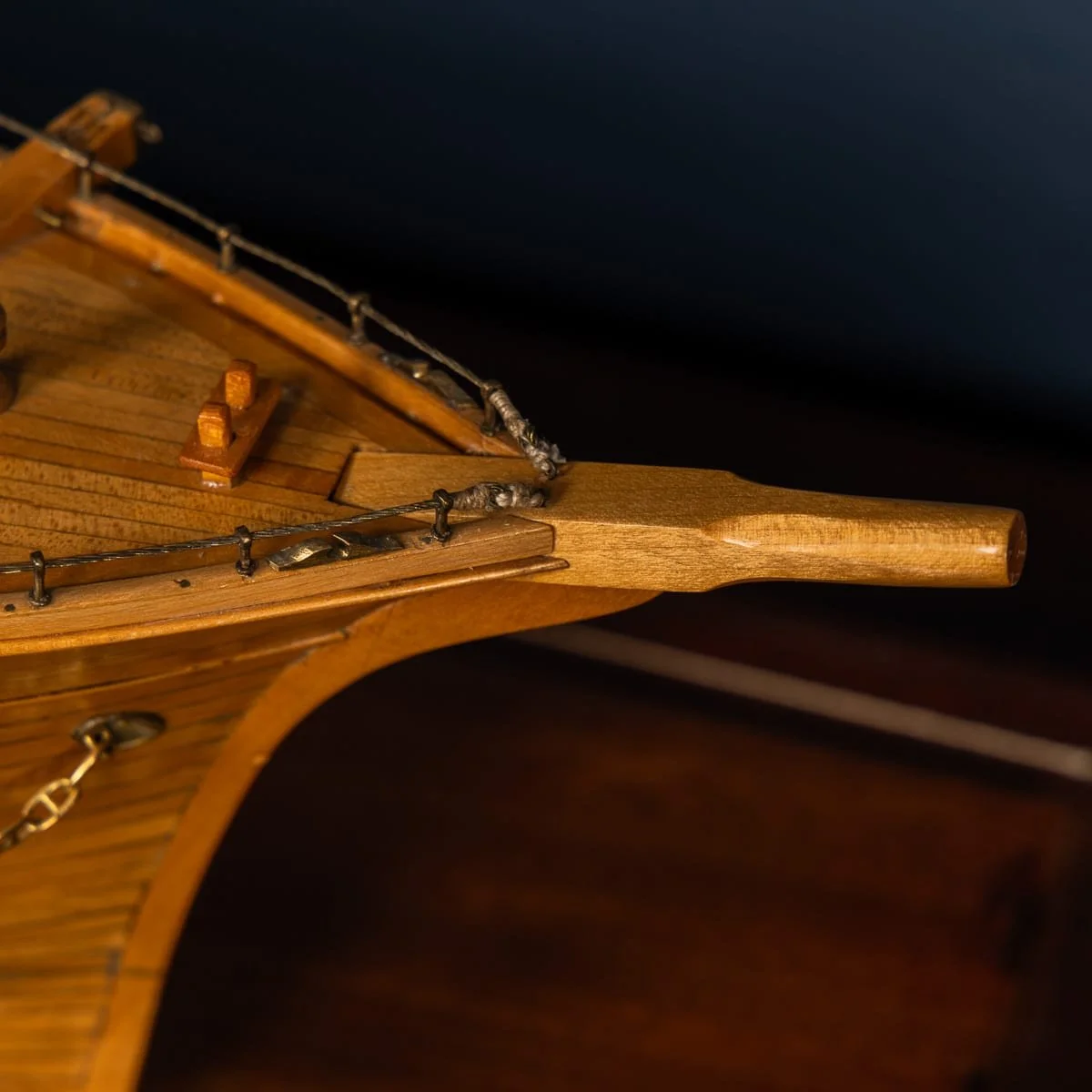 PUSHKINS.COM - B11858 - 20thC MARITIME CLUB HOUSE CASED PLANKED & FRAMED SHIP MODEL BY A. KAUSEN c.1934 - 36.jpg