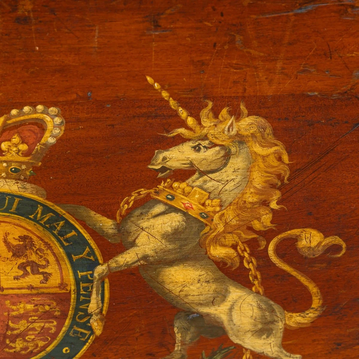 PUSHKIN'S - ANTIQUE 19thC VICTORIAN BRASS & MAHOGANY CAMPAIGN CHEST, LONDON c.1890 - 25.jpg