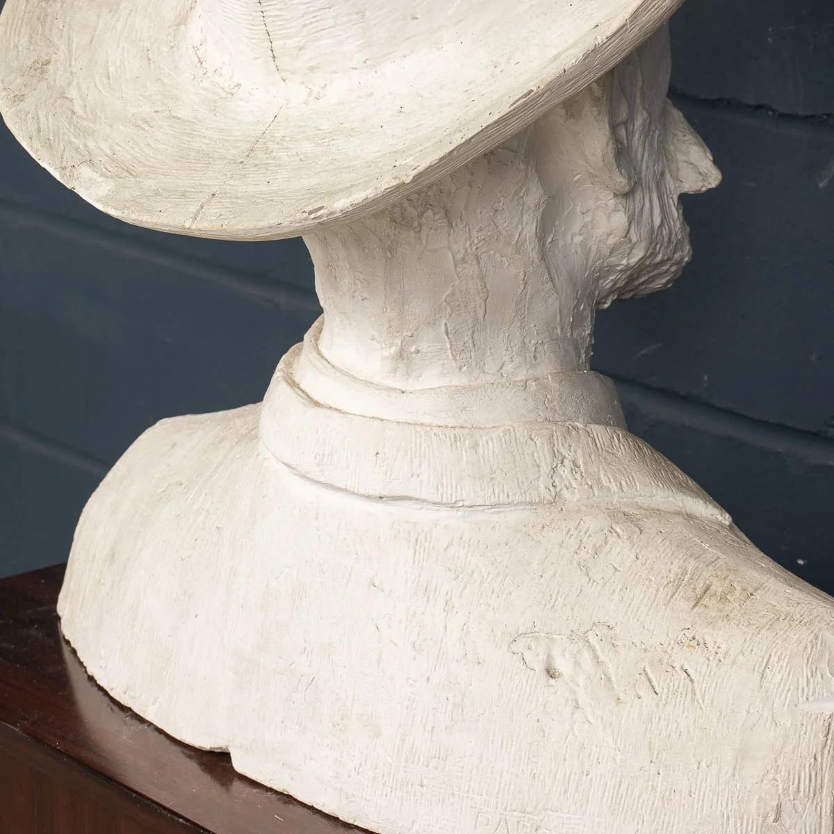 PUSHKINS.COM - B12779 - ANTIQUE 20thC ITALIAN PLASTER PORTRAIT BUST OF CAMILLO PRAMPOLINI (1859-1930) - 20.jpg
