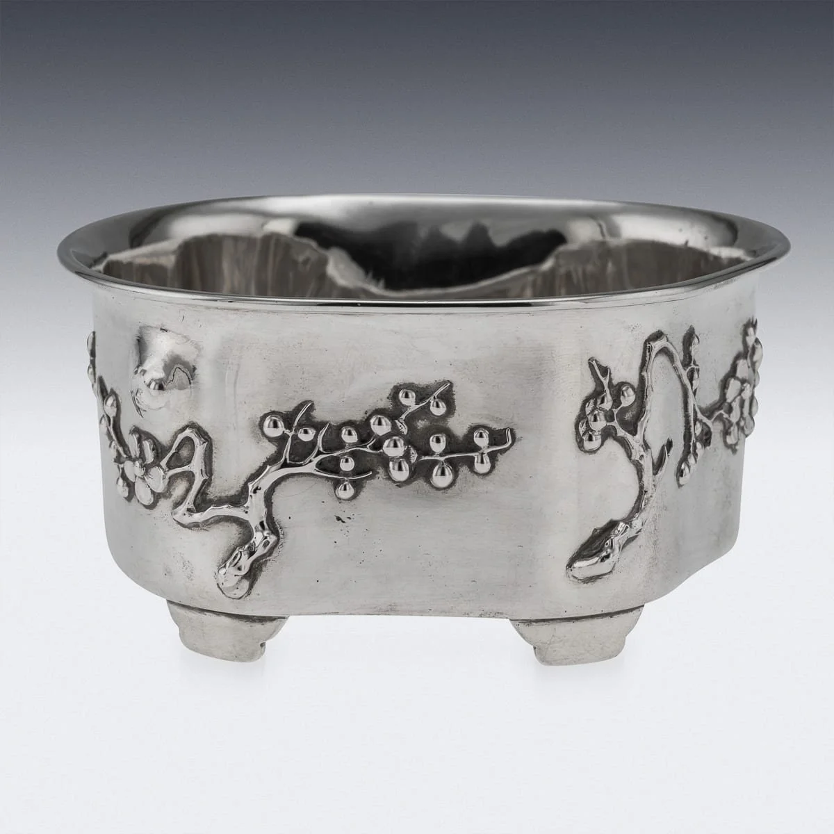 PUSHKINS.COM - A00204 - ANTIQUE 20thC CHINESE EXPORT SOLID SILVER WASTE BOWL, LUEN-WO, SHANGHAI c.1900 - 07.jpg