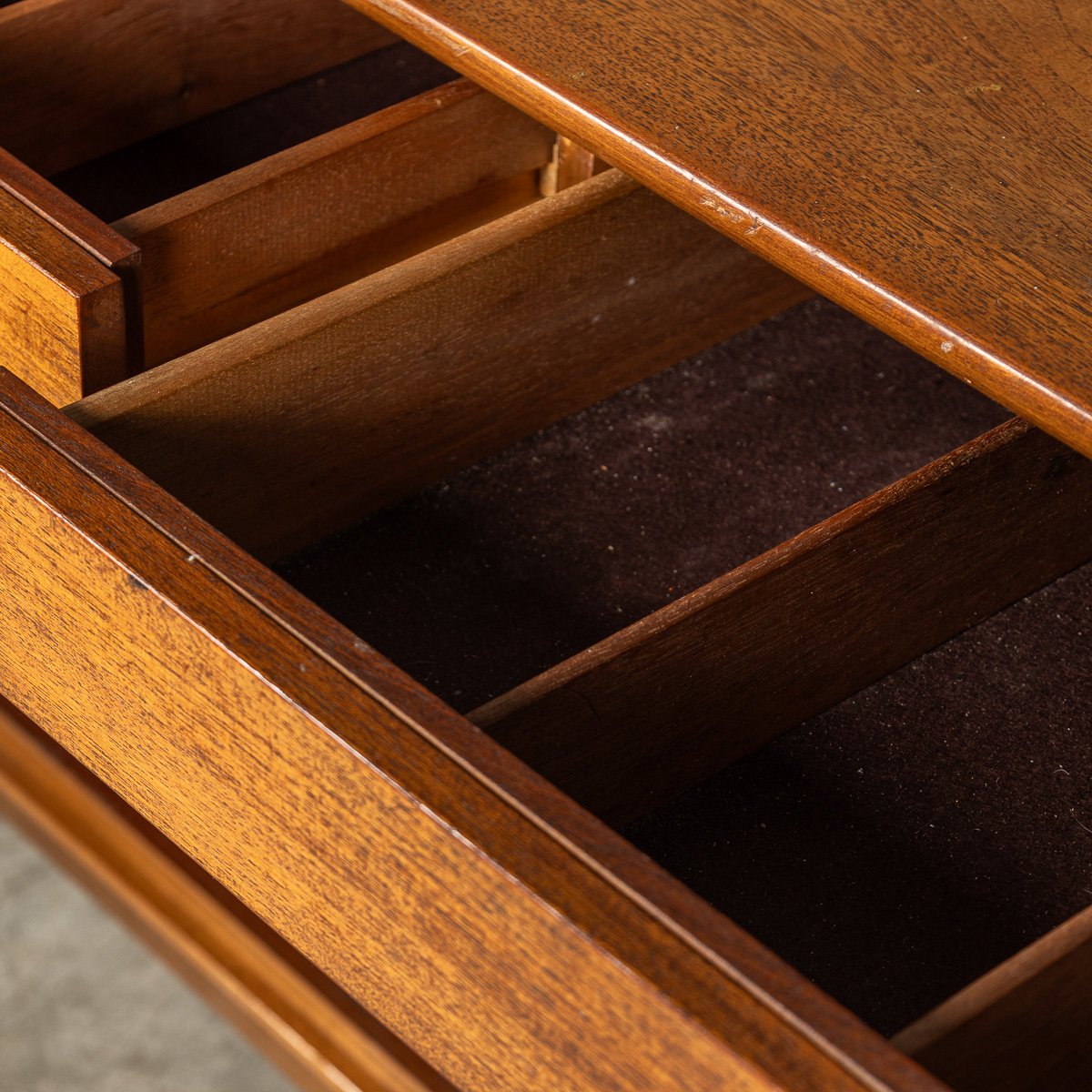PUSHKINS.COM - B11413 - VINTAGE 20thC ENGLISH TEAK SIDEBOARD c.1960 - 23.jpg