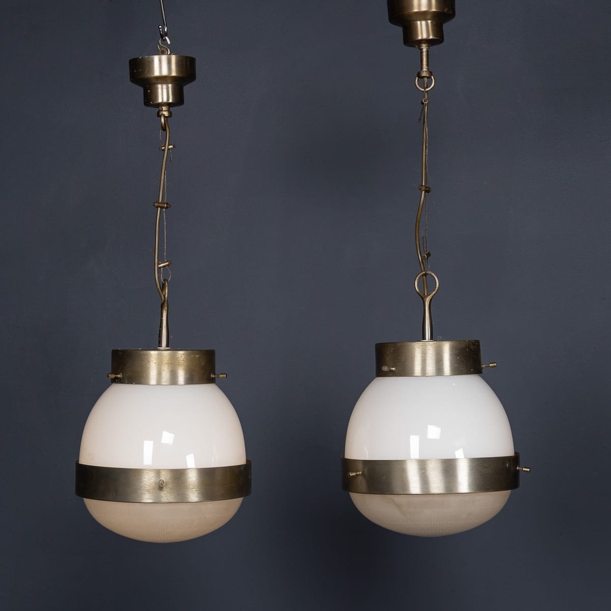 PUSHKINS.COM - D11368 - 20thC ITALIAN PAIR OF %22DELTA%22 OPALINE PENDANT LIGHTS BY SERGIO MAZZA c.1960 - 03.jpg