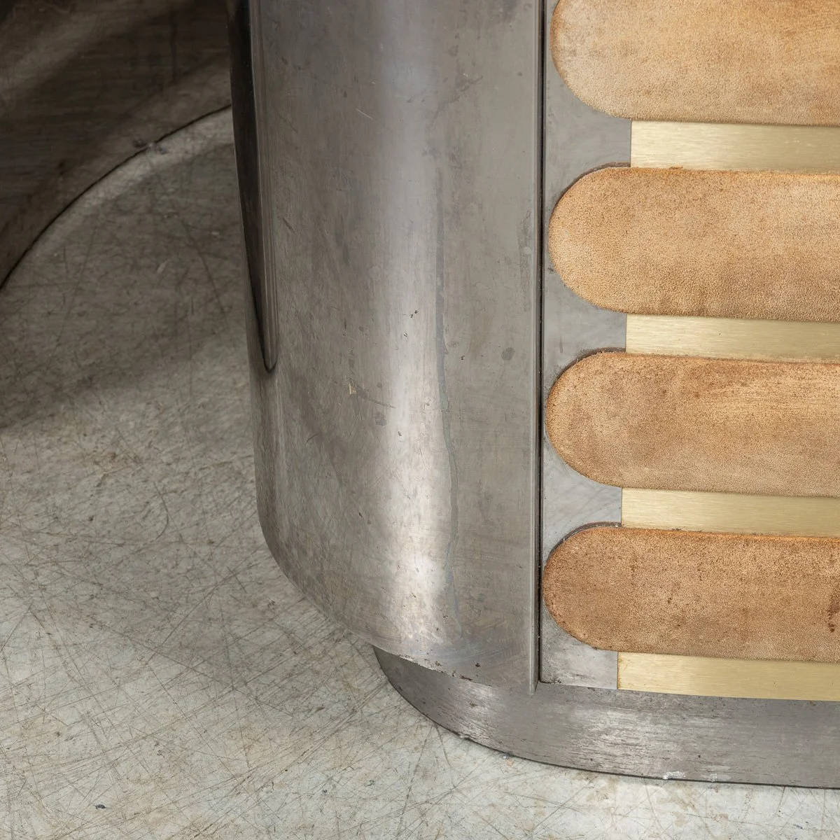 PUSHKINS.COM - B11474 - VINTAGE 20thC ITALIAN STANDING DRY BAR BY WILLY RIZZO c.1970 - 27.jpg