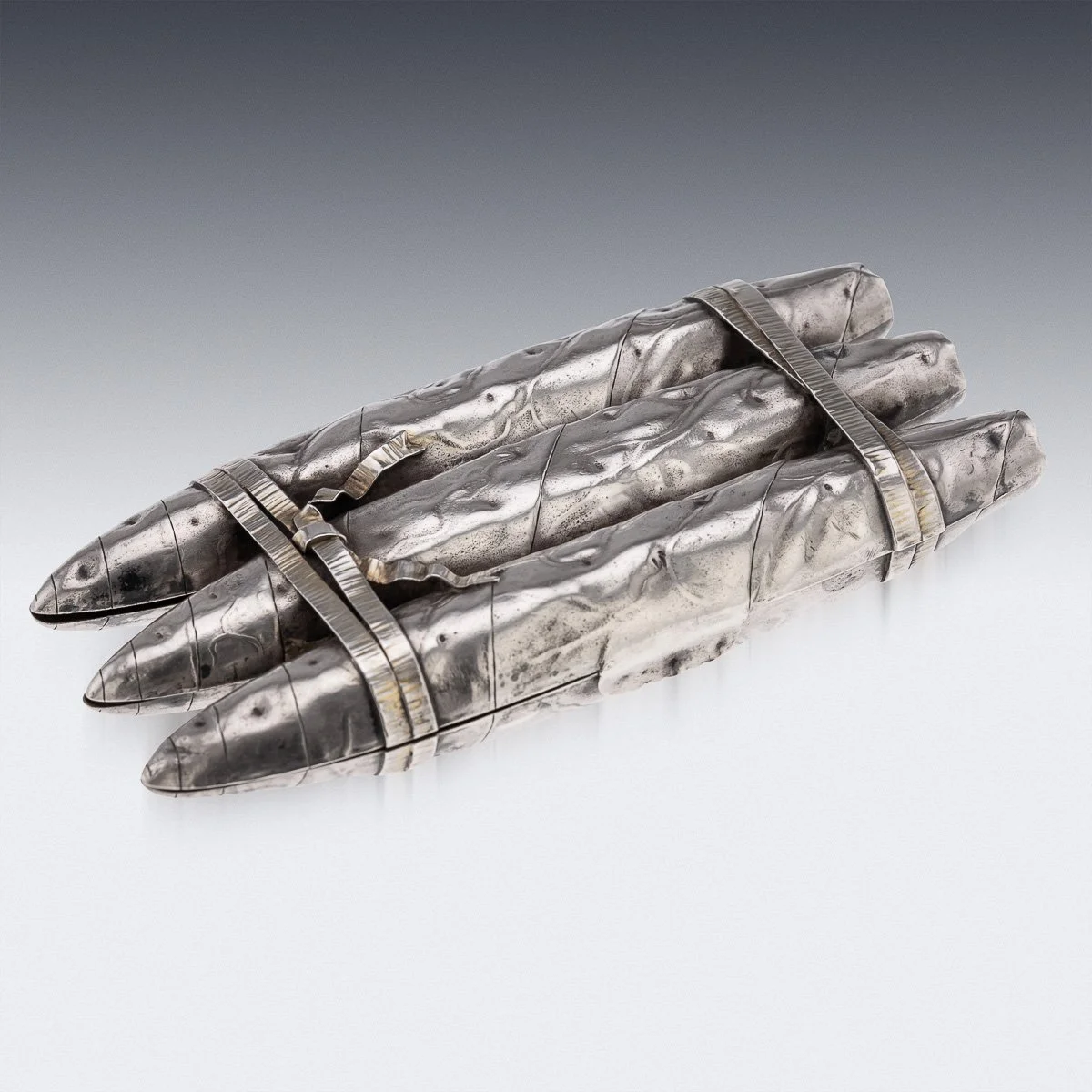 PUSHKINS.COM - J11380 - ANTIQUE 19thC AMERICAN SOLID SILVER CIGAR CASE, GORHAM c.1880 - 04.jpg
