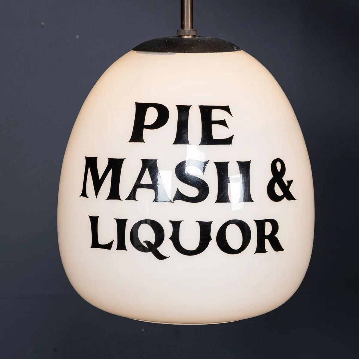 PUSHKINS.COM - D11344 - ANTIQUE 20thC PAIR OF WHITE OPALINE GROCERY PENDANT LIGHTS c.1920 - 12.jpg