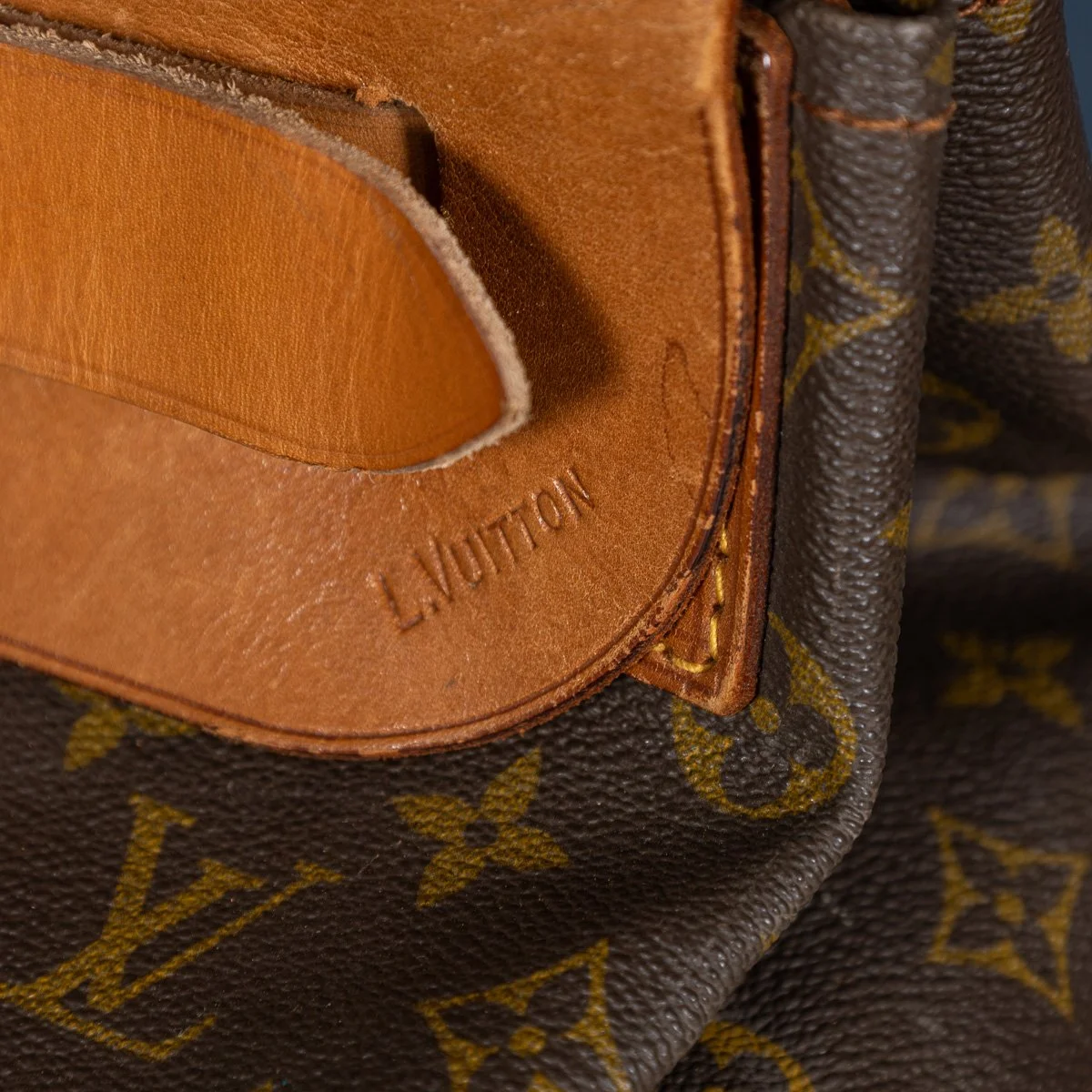 PUSHKINS.COM - B11407 - 20thC LOUIS VUITTON STEAMER 35 BAG IN MONOGRAM CANVAS, MADE IN FRANCE - 22.jpg