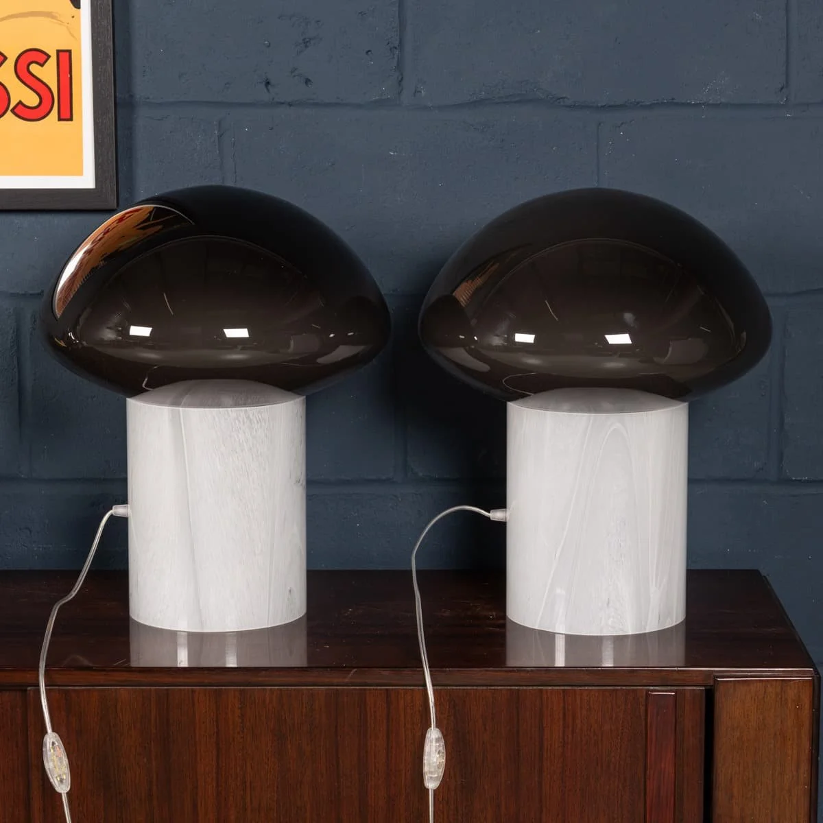 PUSHKINS.COM - B12364 - CONTEMPORARY 21stC PAIR OF MURANO GLASS TABLE LAMPS OF RECENT PRODUCTION, ITALY - 07.jpg