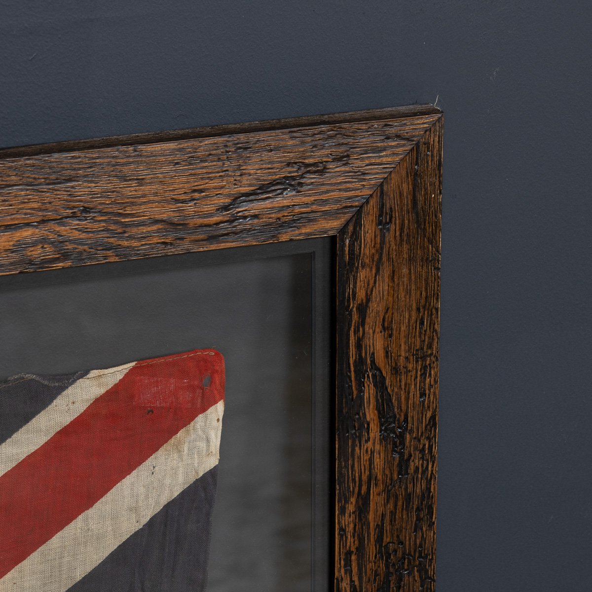 PUSHKINS.COM - D11341 - VINTAGE 20thC GLASS TO GLASS FRAMED UNION FLAG c.1940 - 04.jpg