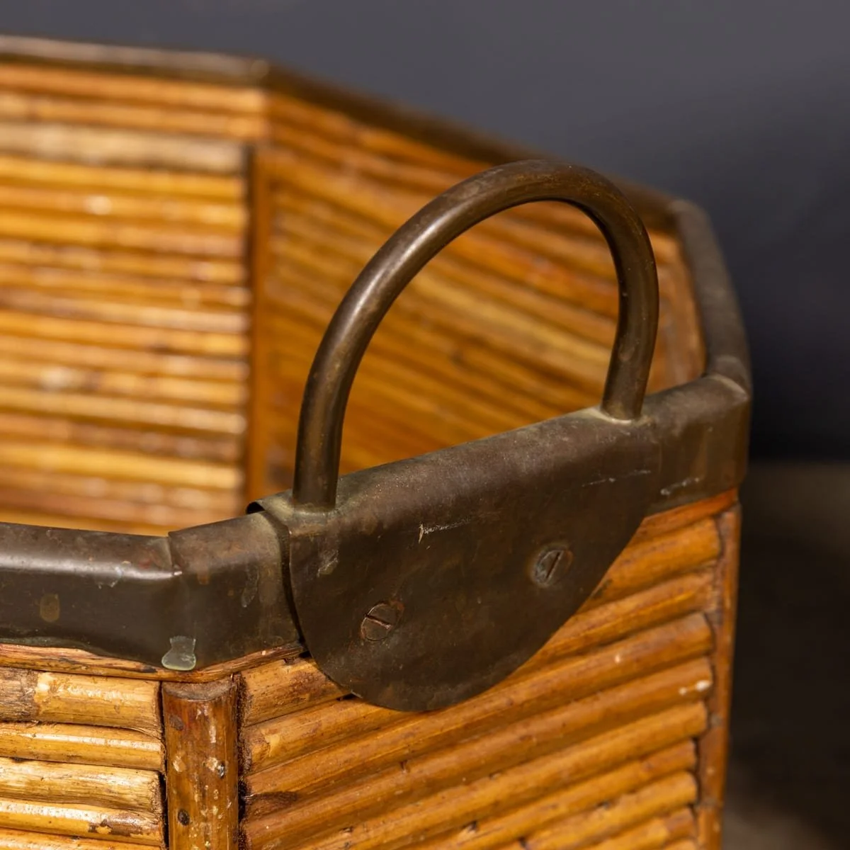 PUSHKINS.COM - Z12478 - VINTAGE 20thC ITALIAN BRASS & BAMBOO BASKETS ATTRIBUTABLE TO GABRIELLA CRESPI - 10.jpg