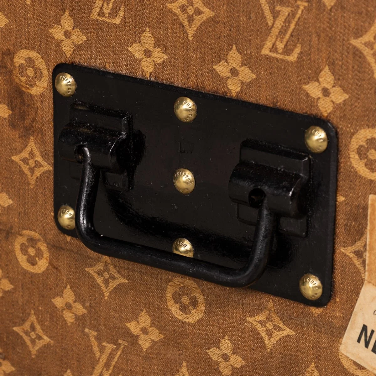 PUSHKIN'S - ANTIQUE 19thC LOUIS VUITTON TRUNK IN WOVEN CANVAS, FRANCE c.1890 - 28.jpg
