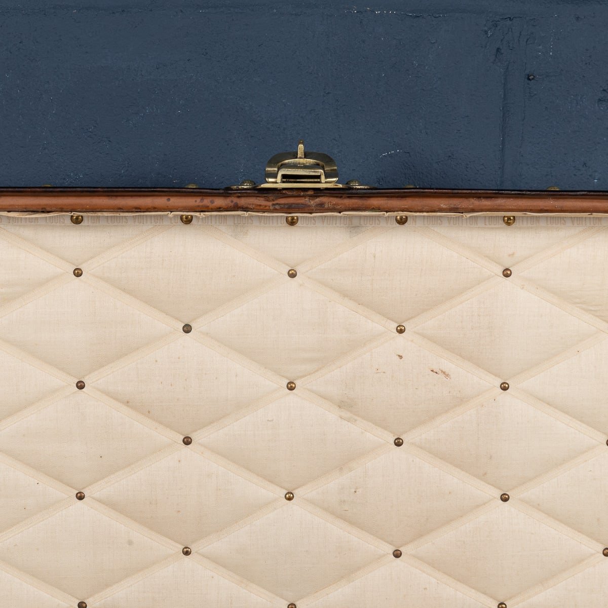 PUSHKINS.COM - B11232h - ANTIQUE 20thC LOUIS VUITTON MALLE HAUTE TRUNK IN MONOGRAM CANVAS, FRANCE c.1910 - 23.jpg