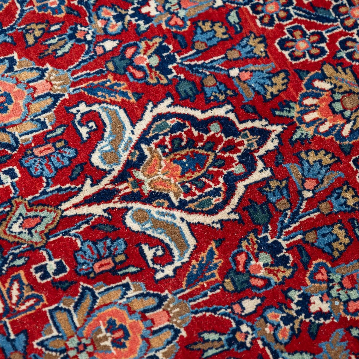 PUSHKIN'S - VINTAGE 20thC PERSIAN HANDMADE KASHAN RUG c.1930 - 6.jpg