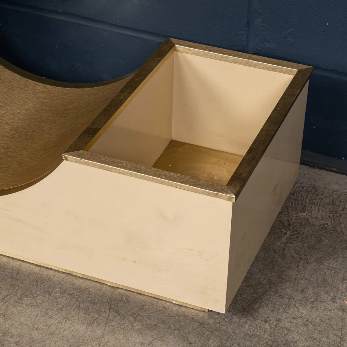 PUSHKINS.COM - B11859 - VINTAGE 20thC ITALIAN STANDING DRY BAR ATTRIBUTABLE TO WILLY RIZZO c.1970 - 50.jpg