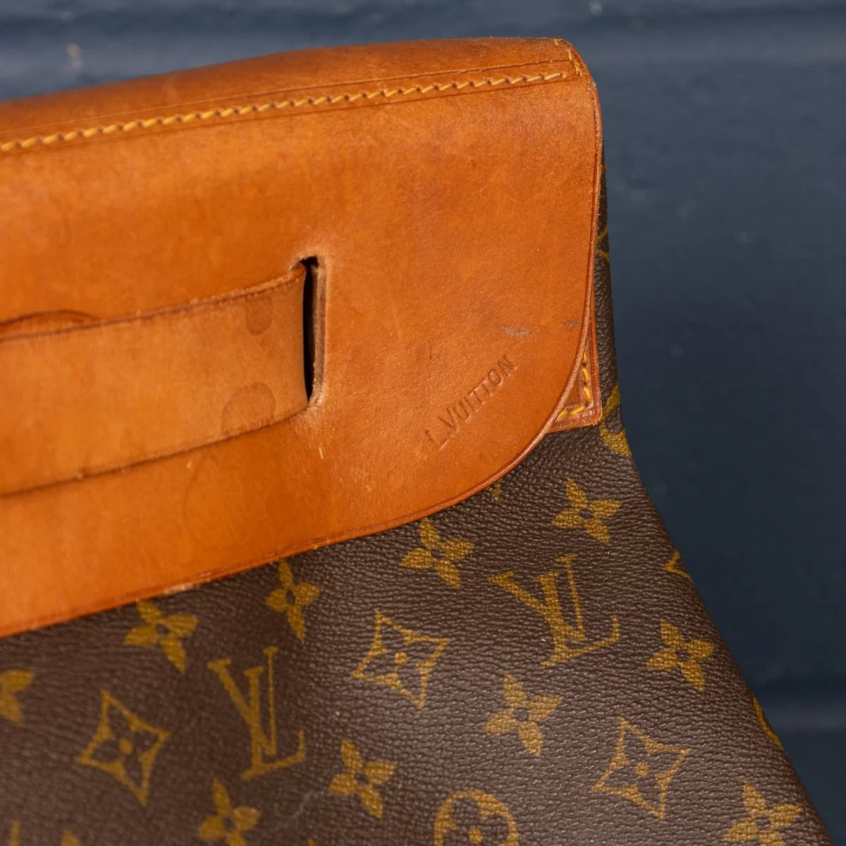 PUSHKIN'S - 20thC LOUIS VUITTON STEAMER 65 BAG IN MONOGRAM CANVAS, MADE IN FRANCE - 15.jpg