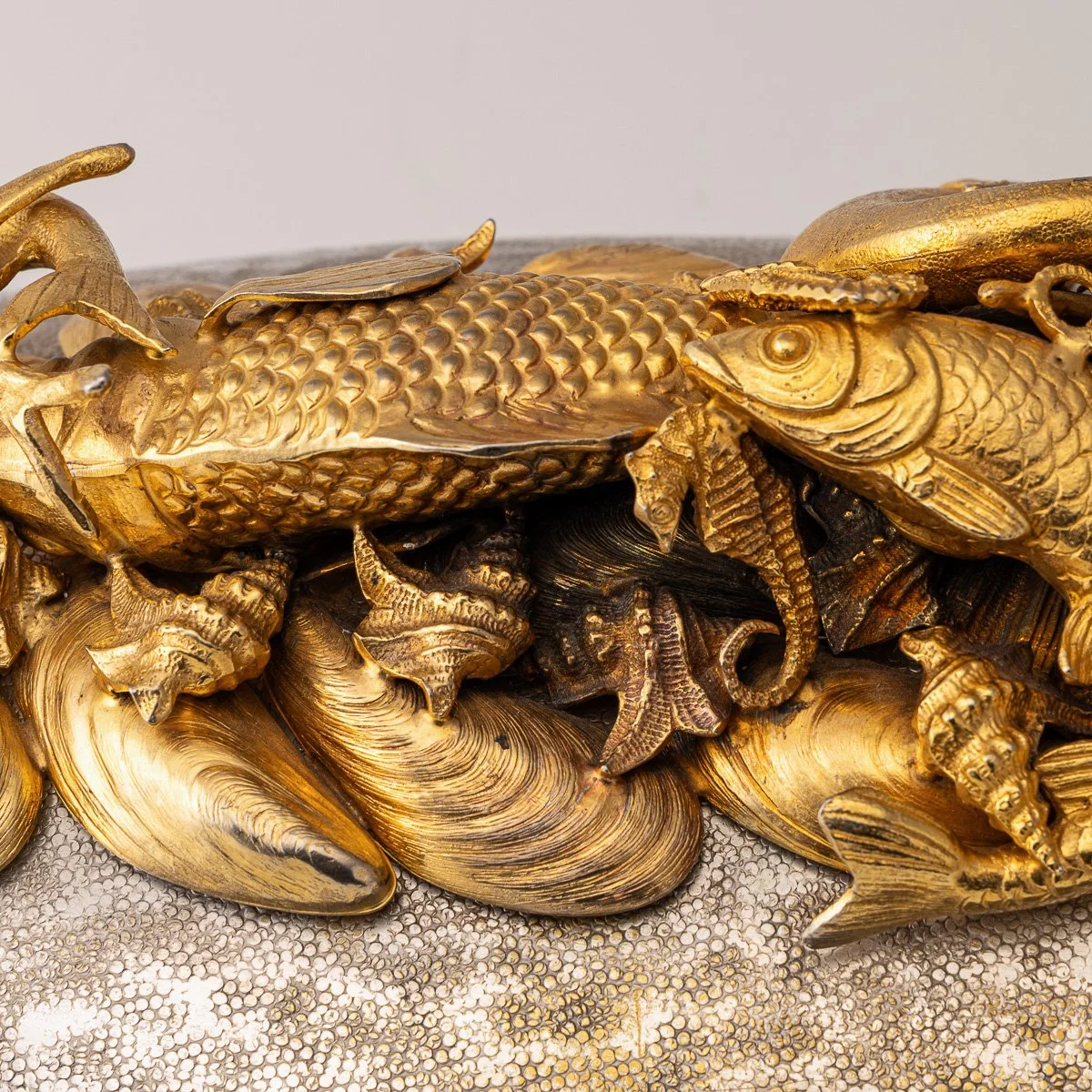 PUSHKINS.COM - D11878 - 20thC ITALIAN SILVER PLATED SERVING PLATTER BY FRANCO LAPINI, FLORENCE c.1970 - 10.jpg