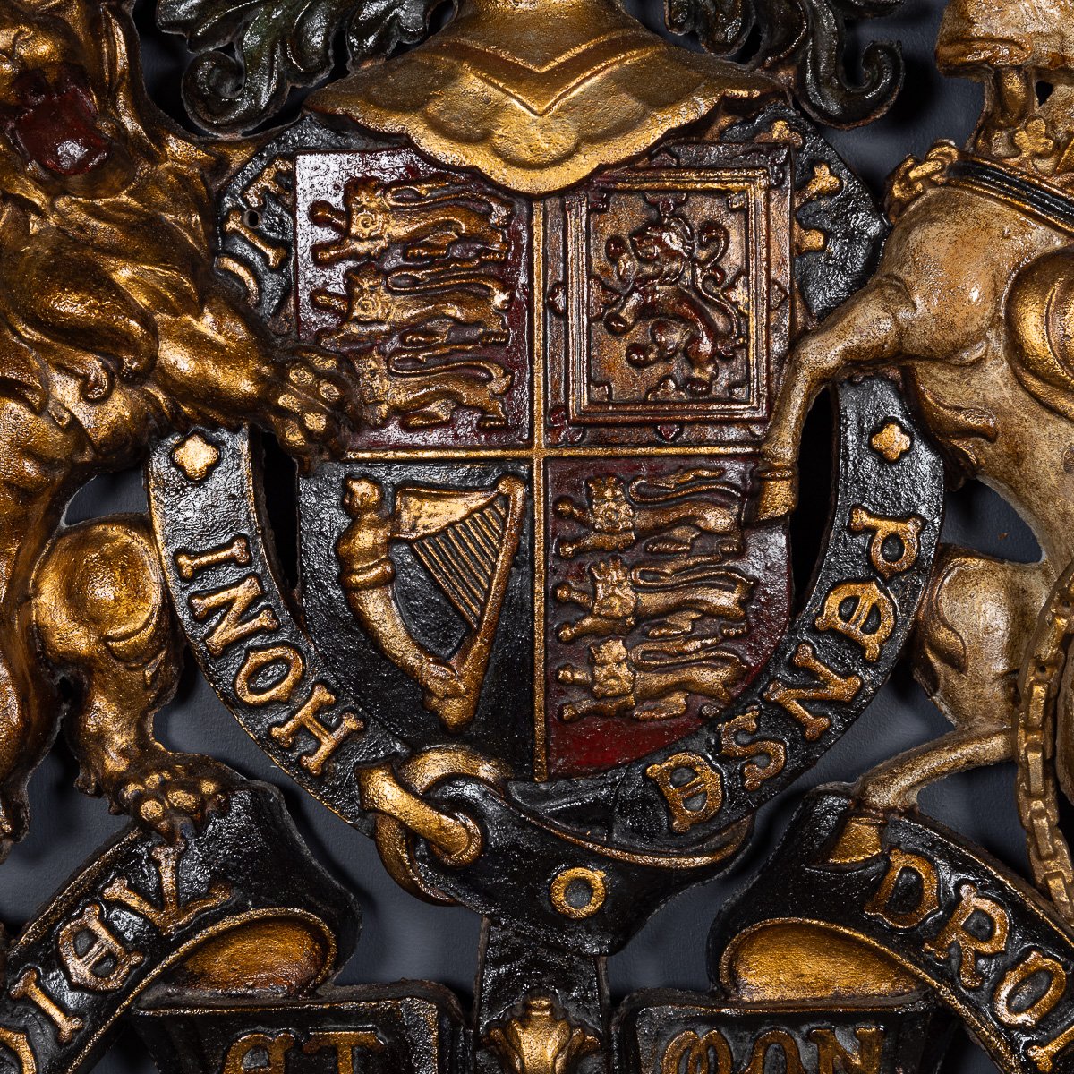 PUSHKINS.COM - D11100 - ANTIQUE 20thC VICTORIAN CAST IRON ROYAL WARRANT c.1900 - 14.jpg
