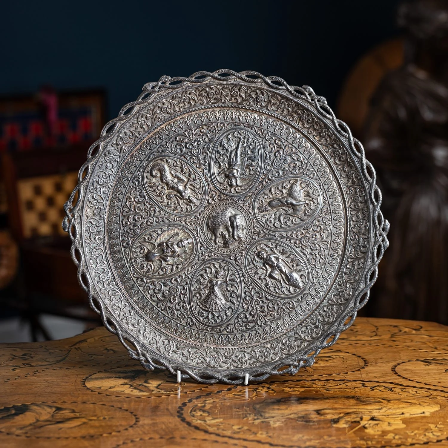 Pushkin Antiques' selection of Indian Silver