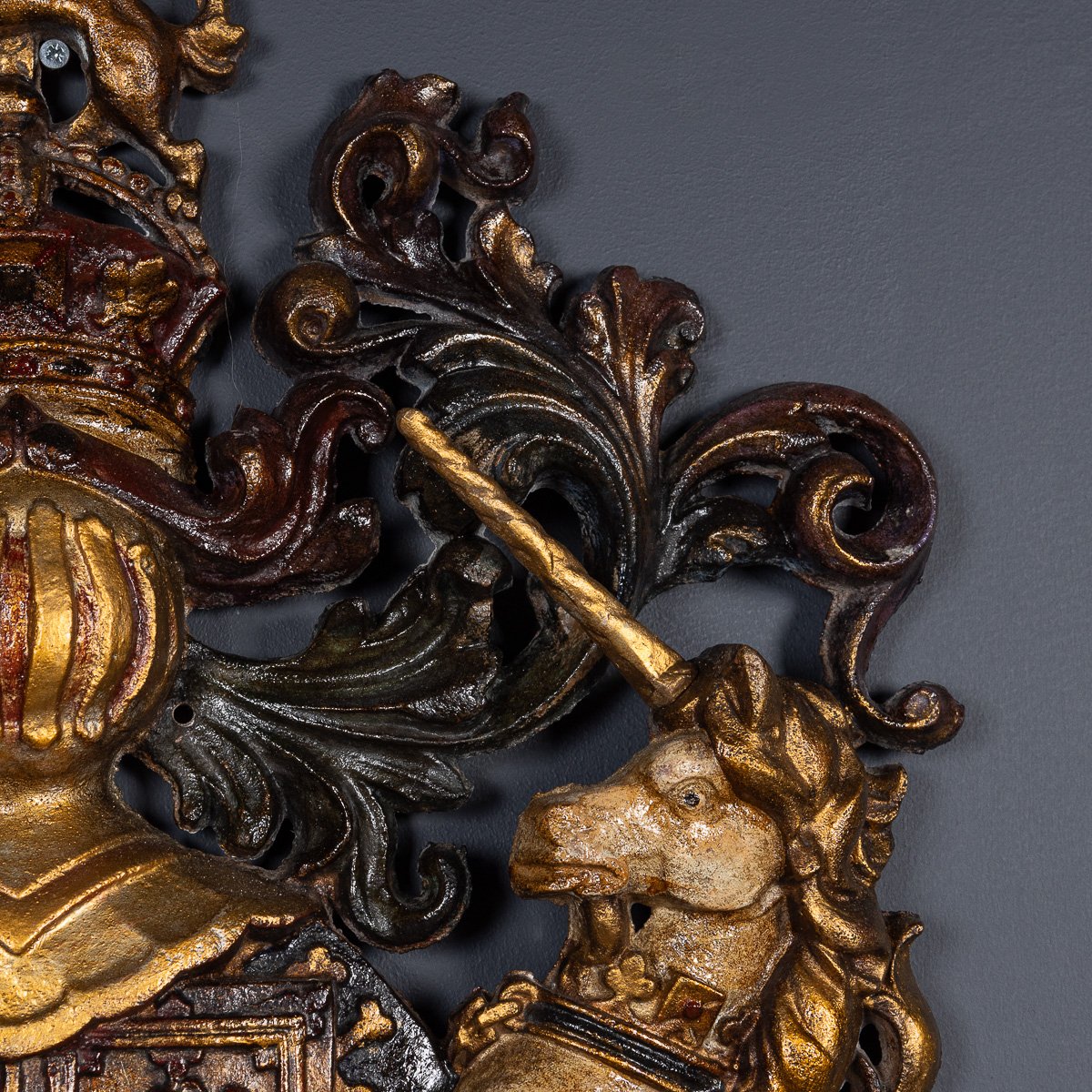 PUSHKINS.COM - D11100 - ANTIQUE 20thC VICTORIAN CAST IRON ROYAL WARRANT c.1900 - 09.jpg