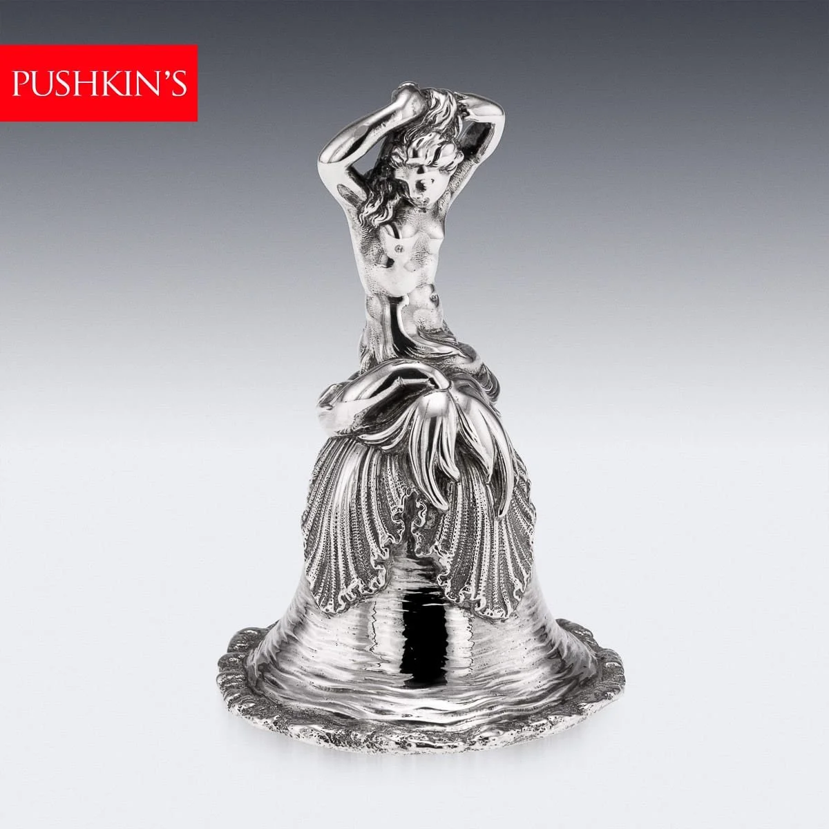 PUSHKINS.COM - J12130 - ANTIQUE 19thC VICTORIAN SOLID SILVER DESK : DINNER BELL c.1886 - 02.jpg