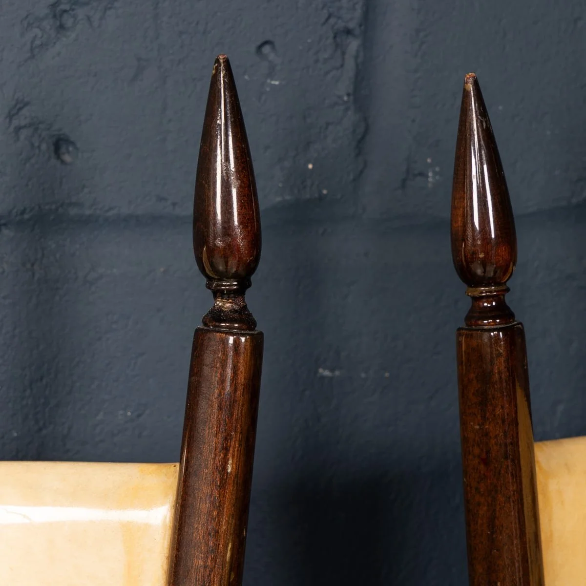 PUSHKINS.COM - B11865 - 20thC ITALIAN DINING SET : GAMES TABLE WITH PLAYING CARDS MOTIF BY ALDO TURA - 42.jpg