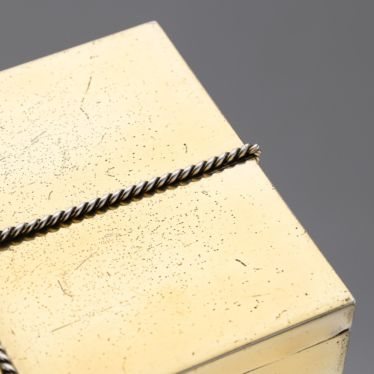 PUSHKINS.COM - J12492 - VINTAGE 20thC ITALIAN GILT SOLID SILVER CIGAR BOX BY TIFFANY & CO -  13.jpg
