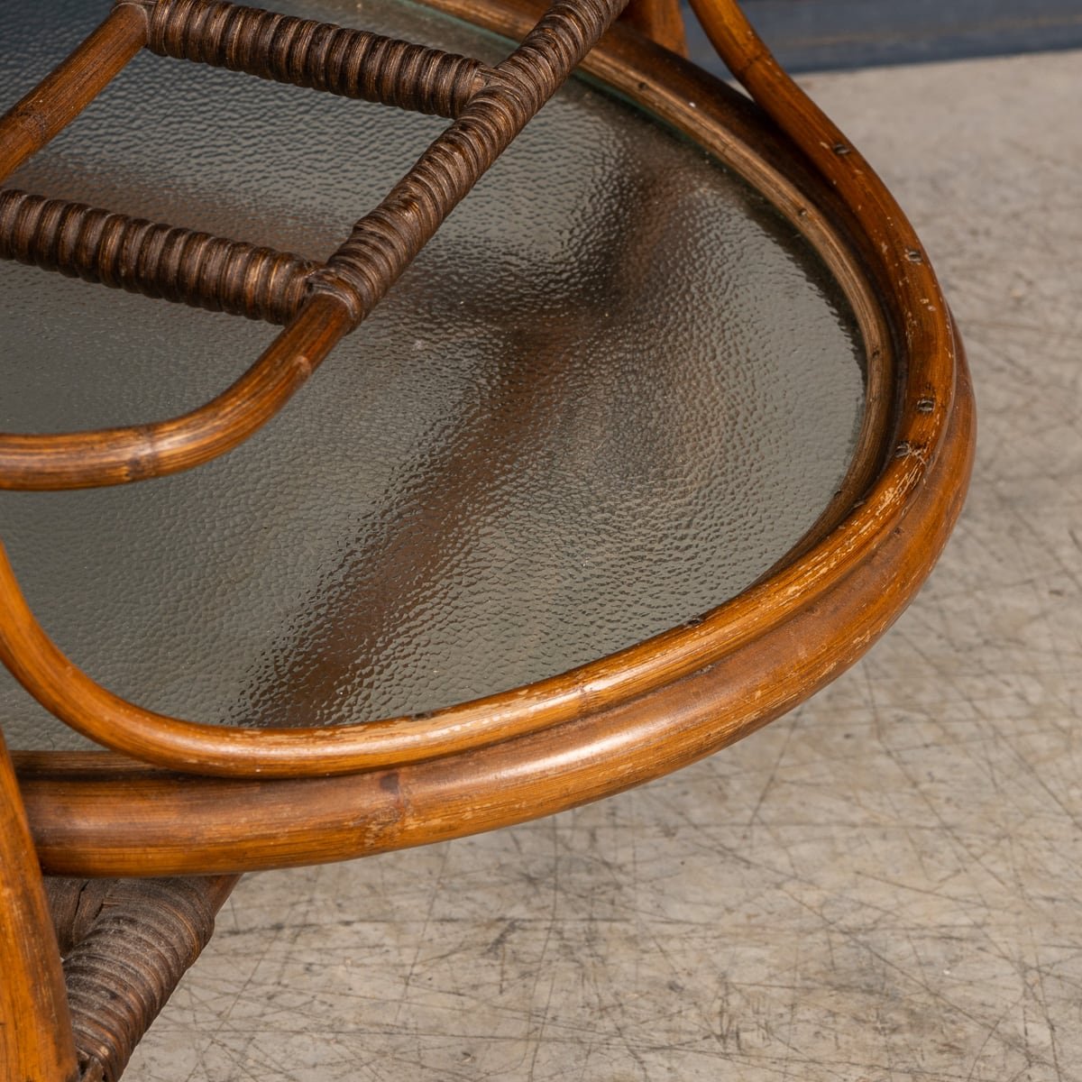 PUSHKIN'S - 20thC ITALIAN BAMBOO DRINKS TROLLEY c.1970 - 18.jpg