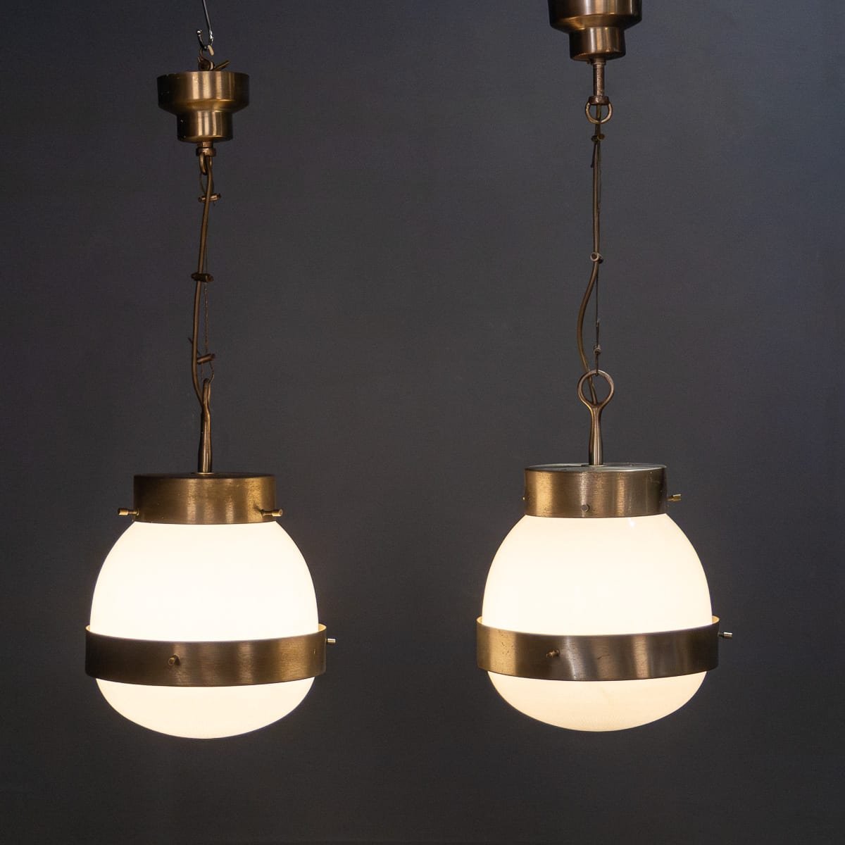 PUSHKINS.COM - D11368 - 20thC ITALIAN PAIR OF %22DELTA%22 OPALINE PENDANT LIGHTS BY SERGIO MAZZA c.1960 - 07.jpg