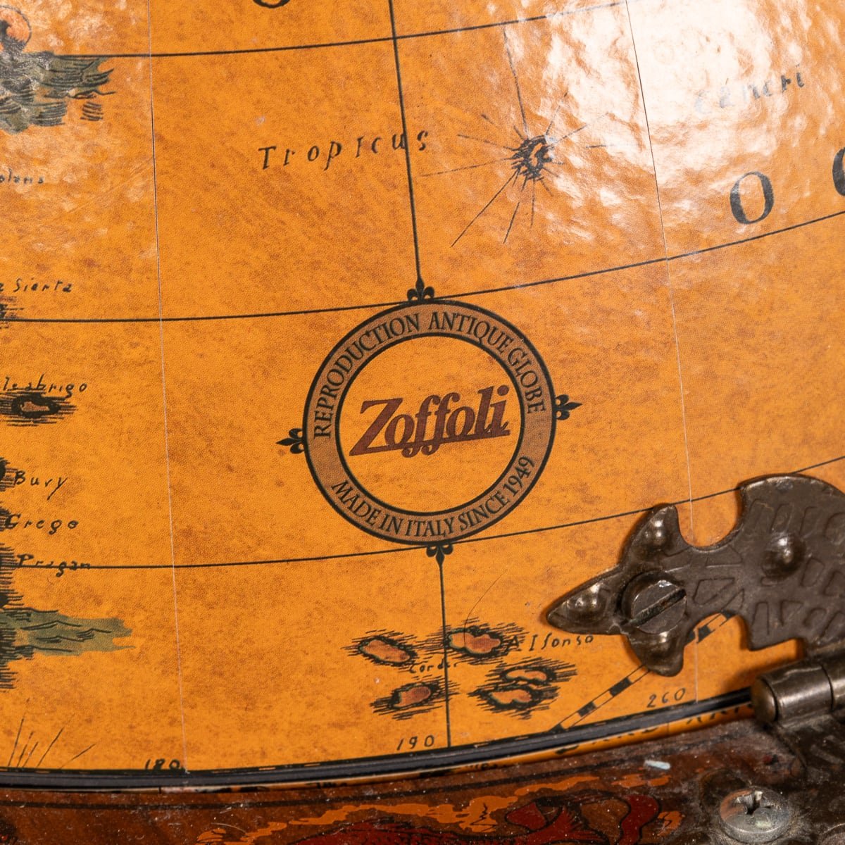 PUSHKIN'S - 20thC FRENCH GLOBE DRINKS TROLLEY c.1970 - 50.jpg