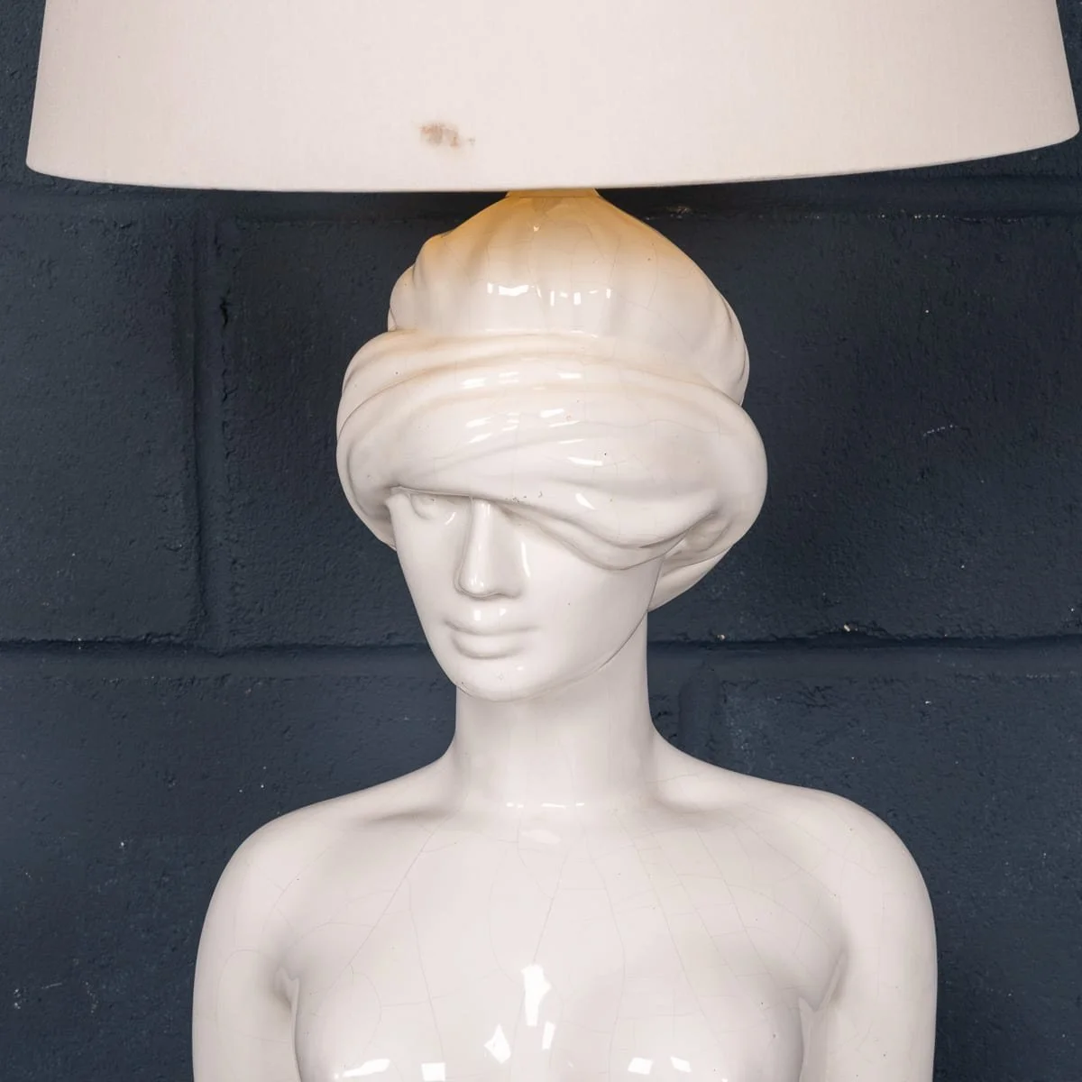 PUSHKINS.COM - B11852 - 20thC ITALIAN CERAMIC TABLE LAMP BY GIULIO CINIGLIA FOR VIVAI DEL SUD c.1970 - 08.jpg