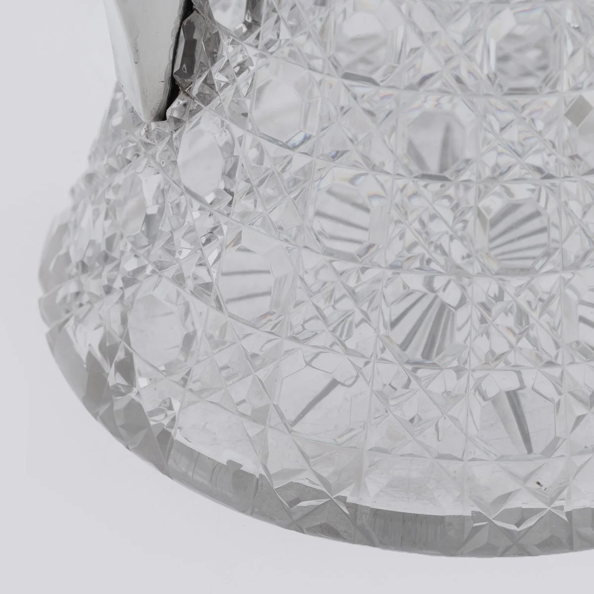 PUSHKINS.COM - A00138 - ANTIQUE 19thC VICTORIAN SOLID SILVER & CUT GLASS LARGE CLARET JUG, LONDON c.1896 - 20.jpg