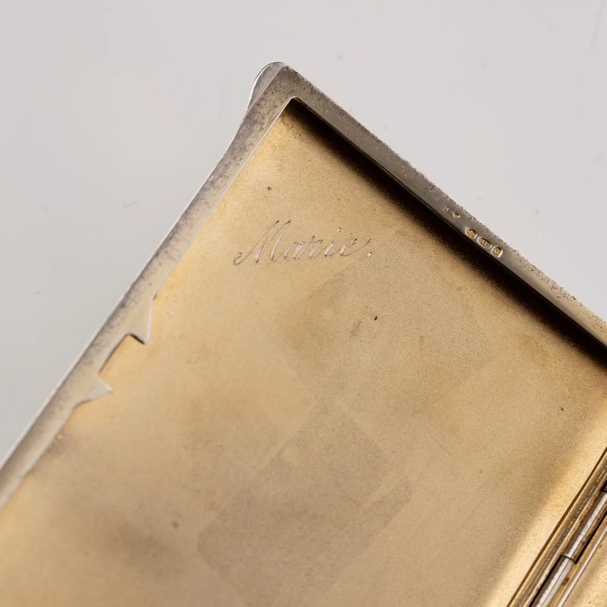 PUSHKINS.COM - A11128 - 20thC ART DECO SOLID SILVER & GUILLOCHE ENAMEL CIGARETTE CASE c.1929 - 12.jpg