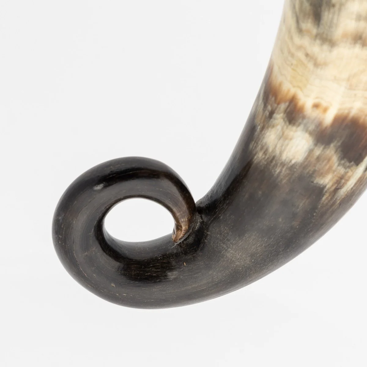 PUSHKINS.COM - B11488d - ANTIQUE 19thC SCOTTISH SILVER MOUNTED HORN TABLE SNUFF MULL c.1829 - 12.jpg