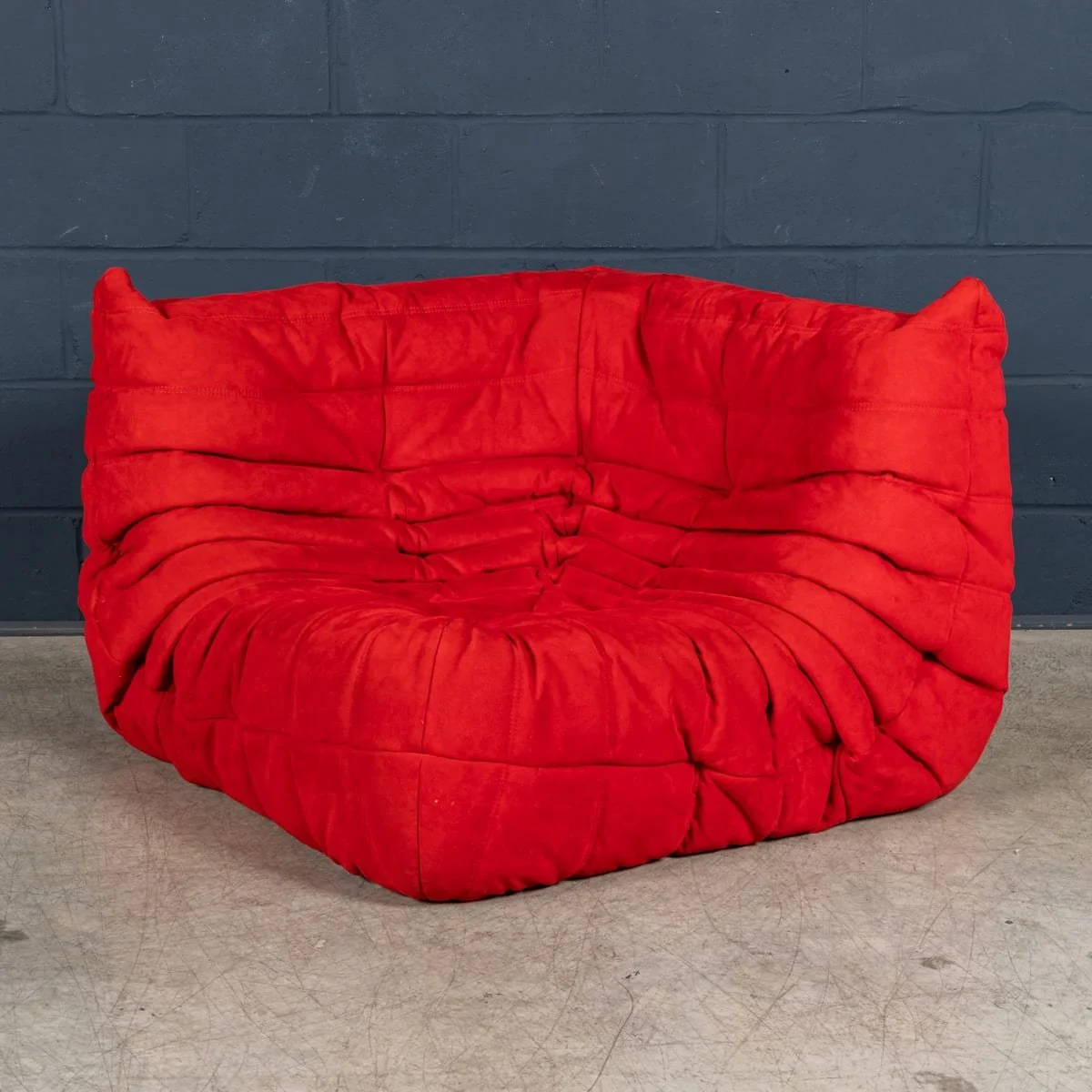 PUSHKINS.COM - B12281 - A 21st CENTURY RED "TOGO" CORNER SOFA BY MICHEL DUCAROY FOR LIGNE ROSET FRANCE - 03.jpg