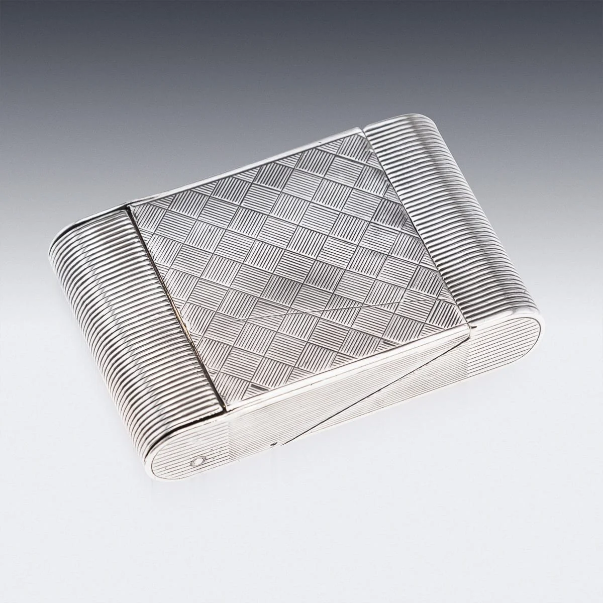 PUSHKINS.COM - J11496 - ANTIQUE 20thC CARTIER SOLID SILVER TRAVEL CLOCK c.1908 - 07.jpg