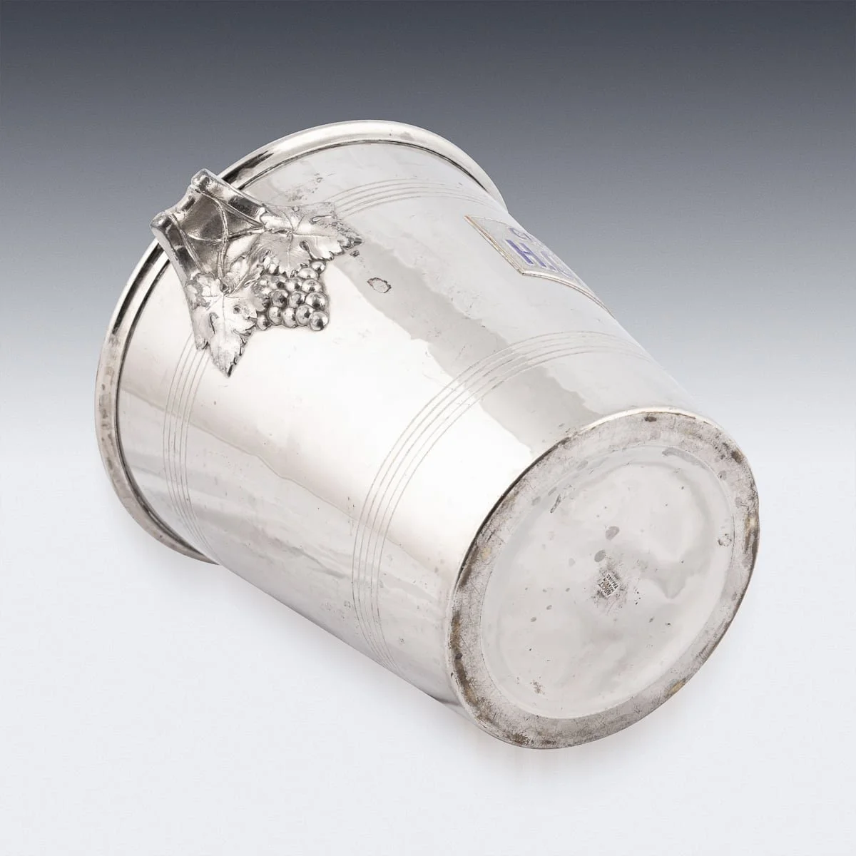 PUSHKIN'S - VINTAGE 20thC FRENCH SILVER PLATED H. GERMAIN CHAMPAGNE : WINE COOLER - 7.jpg