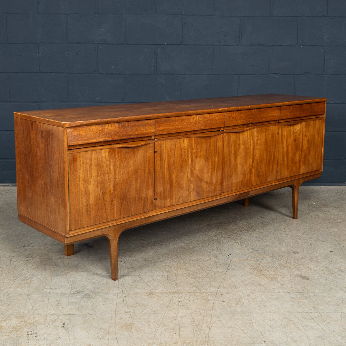 PUSHKINS.COM - B11413 - VINTAGE 20thC ENGLISH TEAK SIDEBOARD c.1960 - 07.jpg
