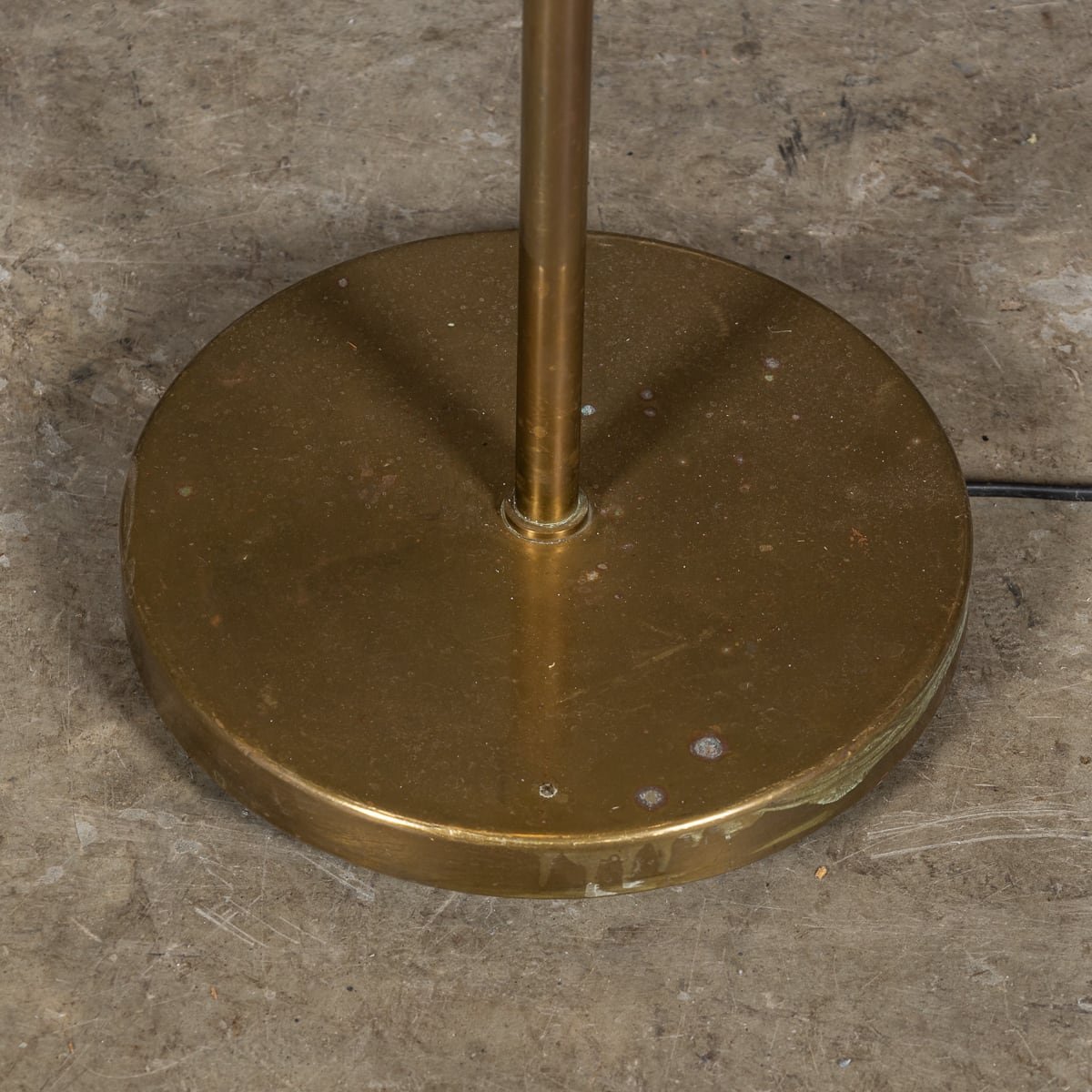 PUSHKIN'S - VINTAGE 20thC ITALIAN FLOOR STANDING BRASS LAMP c.1950 - 14.jpg