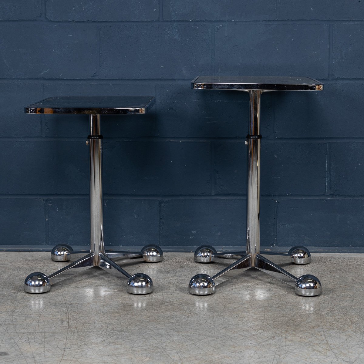 PUSHKINS.COM - B11301 - 20thC ITALIAN PAIR OF GRADUATED TELESCOPIC TABLES BY ARREDAMENTI ALLEGRI c.1970 - 09.jpg