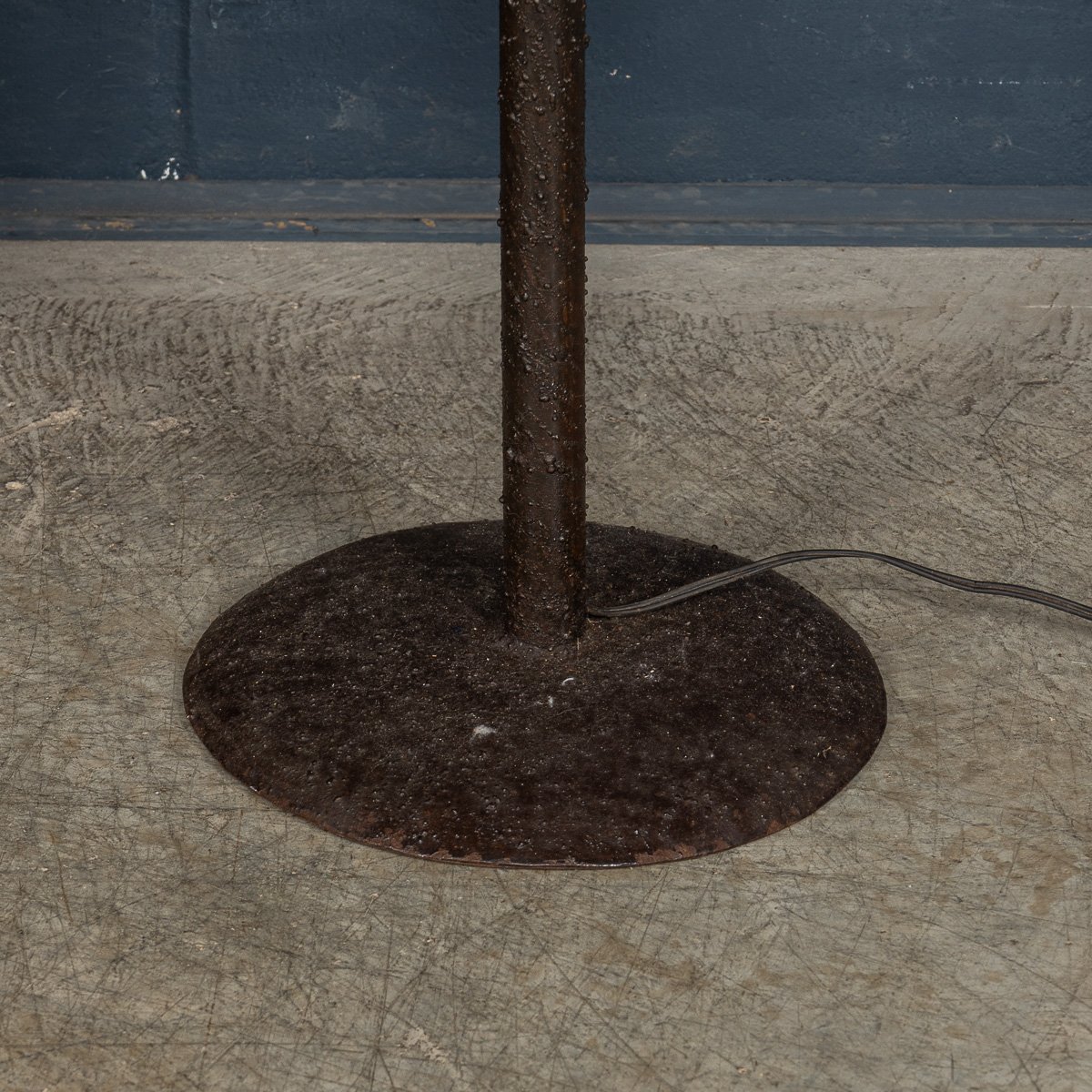 PUSHKINS.COM - B11418 - 20thC ITALIAN 'LOTUS FLOWER' FLOOR LAMP WITH VELLUM SHADE c.1970 - 13.jpg