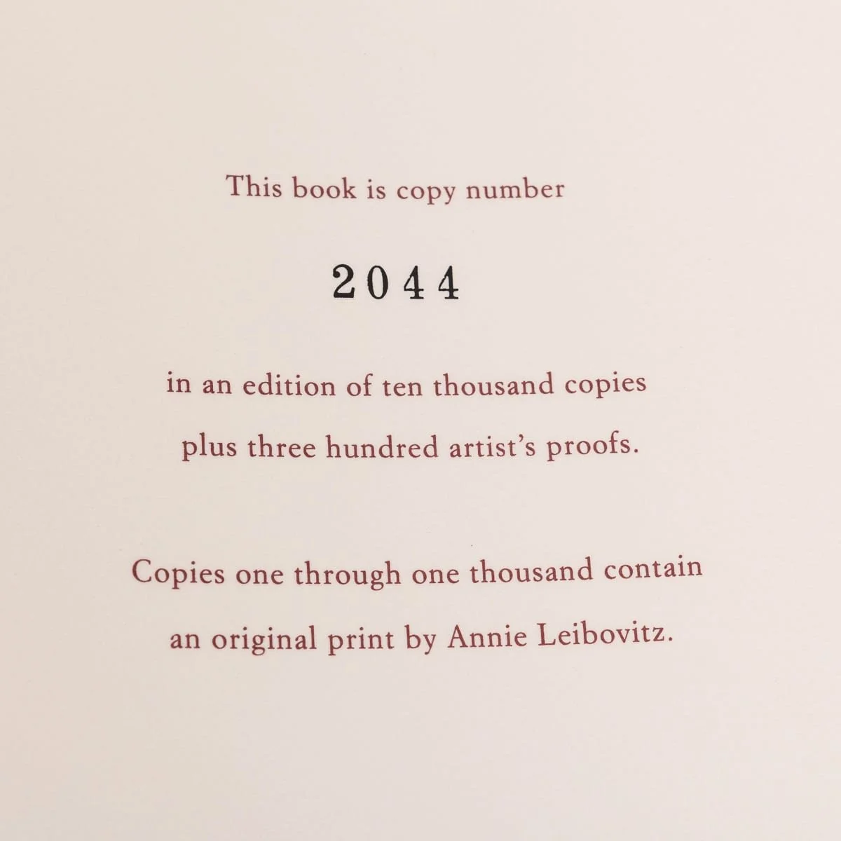 PUSHKINS.COM - A00196 - 21stC ANNIE LEIBOVITZ KEITH HARING EDITION SUMO SIZED LIMITED EDITION HARDBACK - 11.jpg