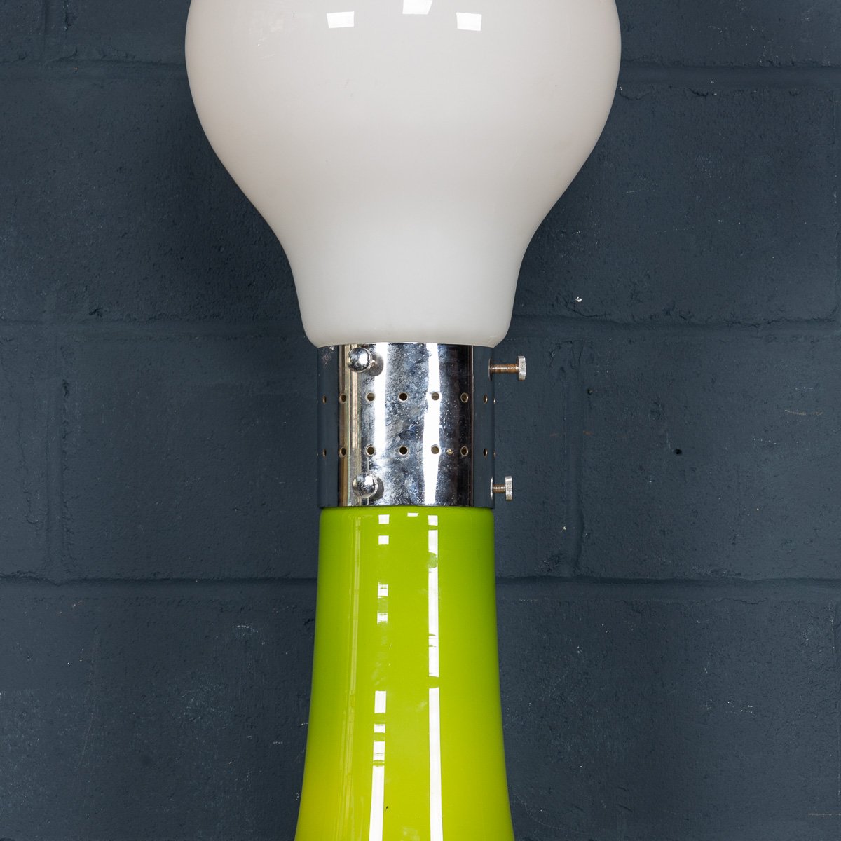 PUSHKINS.COM - B11419 - 20thC ITALIAN %22BIRILLO%22 TABLE : FLOOR LAMP BY CARLO NASON FOR MAZZEGA c.1970 - 07.jpg