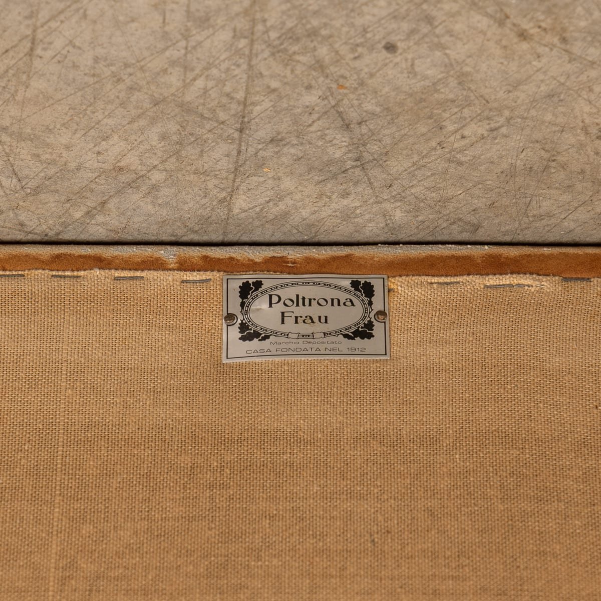 PUSHKINS.COM - B11842 - VINTAGE 20thC ITALIAN PAIR OF TAN LEATHER ARMCHAIRS BY POLTRONA FRAU c.1970 - 38.jpg