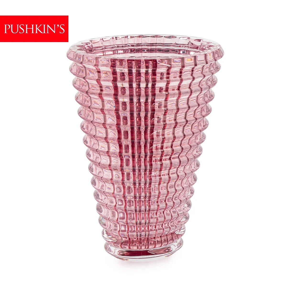 PUSHKINS.COM - C11744 - FRENCH CRYSTAL SCULPTURAL OVAL VASE BY BACCARAT - 02.jpg