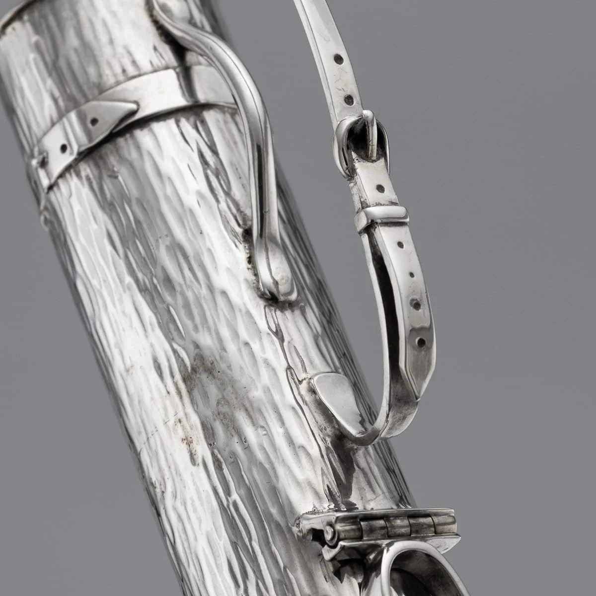 PUSHKINS.COM - J11894 - ANTIQUE 20thC ENGLISH SOLID SILVER 'GOLF BAG' CIGAR HOLDER, SHEFFIELD c.1909 - 14.jpg