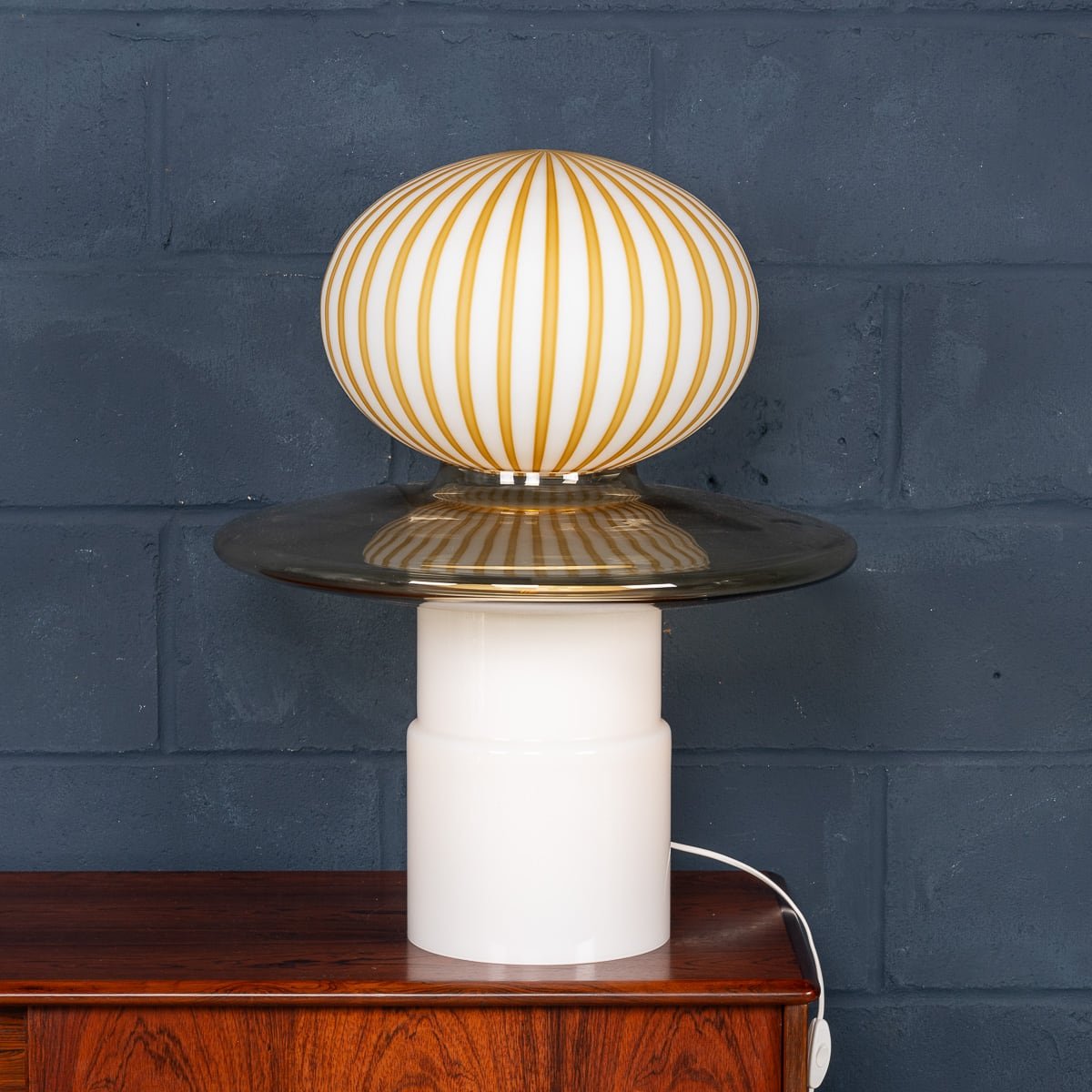 PUSHKINS.COM - 20thC ITALIAN CONTEMPOARY HAND-BLOWN MURANO GLASS LAMP c.1990 - 4.jpg
