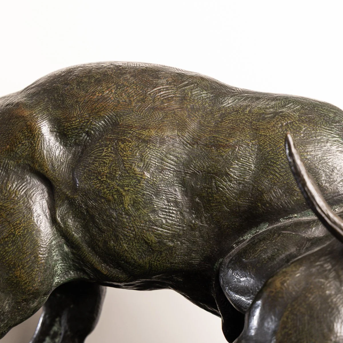 PUSHKINS.COM - A00101 - FRENCH BRONZE PANTHER & STAG HUNTING SCENE, ANTOINE-LOUIS BARYE (1796-1875) - 12.jpg