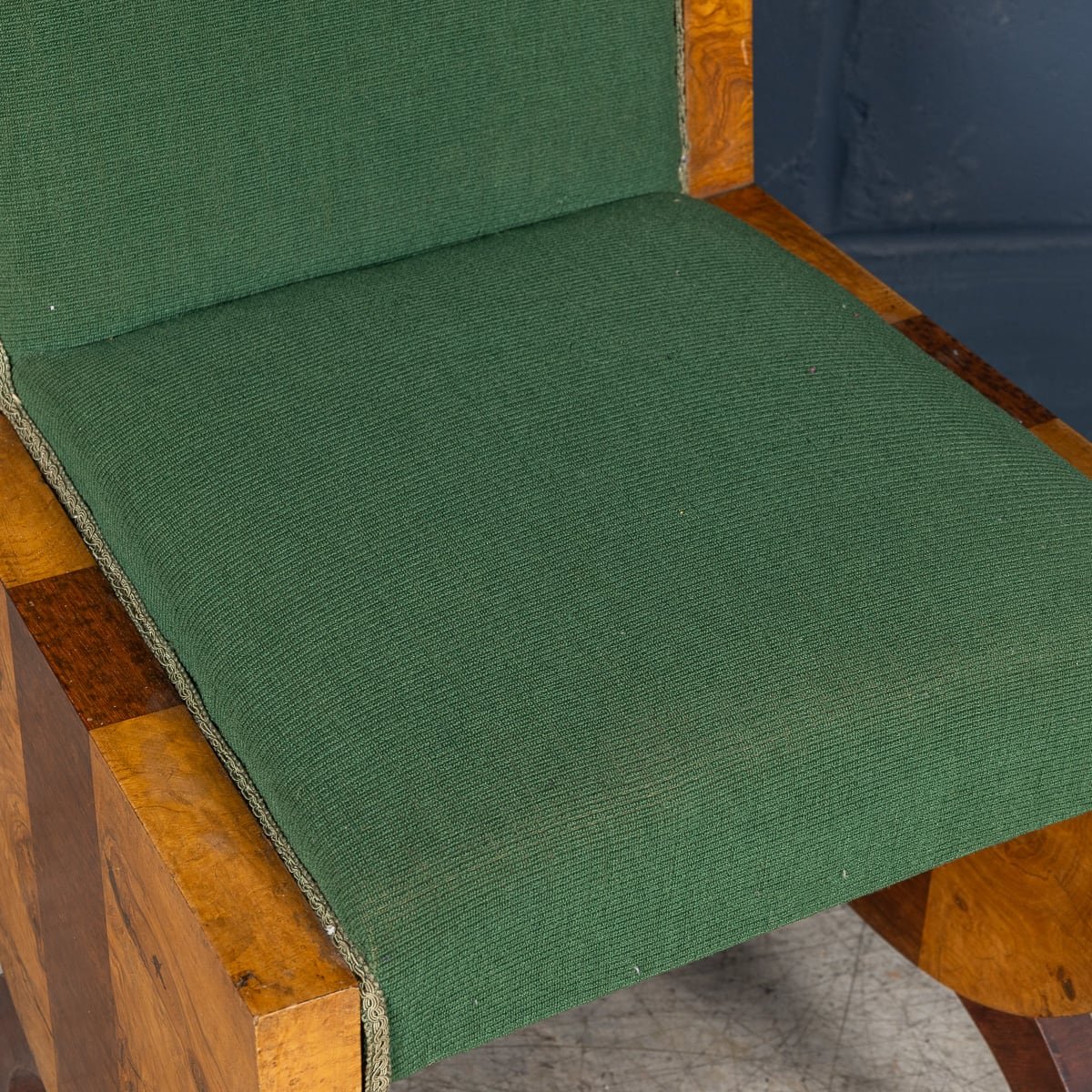 PUSHKINS.COM - 20thC ITALIAN ART DECO HALL CHAIR IN WALNUT c.1930 - 9.jpg