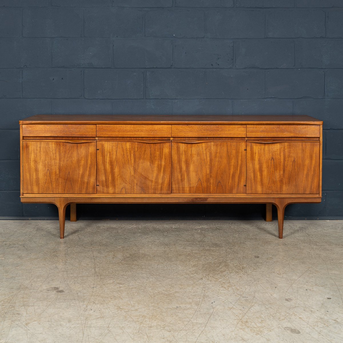 PUSHKINS.COM - B11413 - VINTAGE 20thC ENGLISH TEAK SIDEBOARD c.1960 - 03.jpg